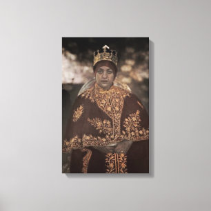 An Informal Portrait Of Menen Canvas Print