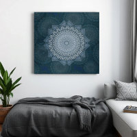 An initiation of the mass blue circle