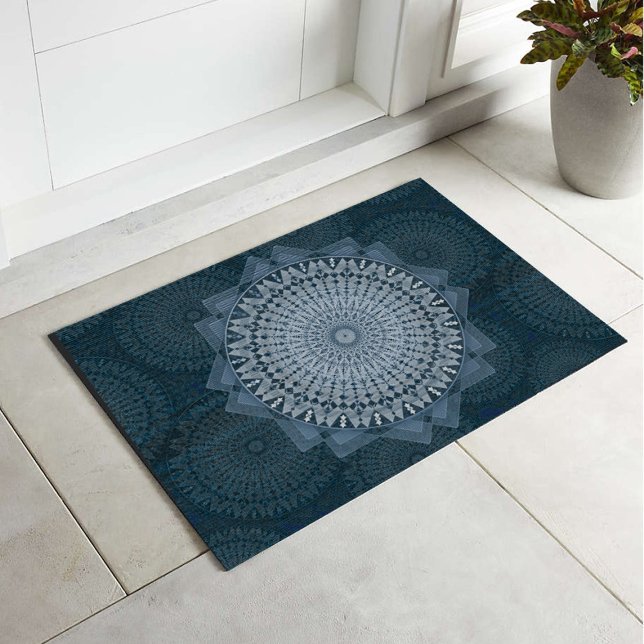 An initiation of the mass blue circle doormat (Creator Uploaded)