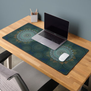 An initiation of the mass circle desk mat