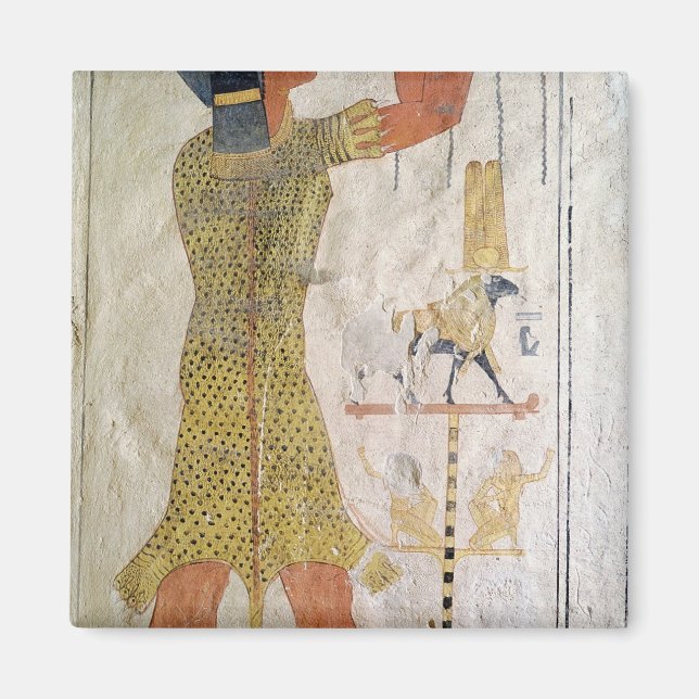 An Inmutef priest making an offering Magnet (Front)