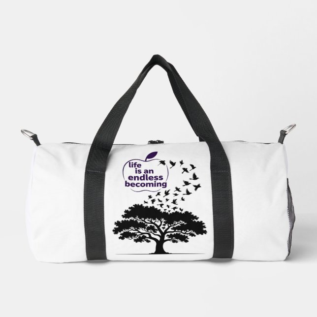 An inspiring Gym and Duffel bag (Front)