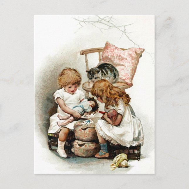 An Interesting Game Postcard (Front)