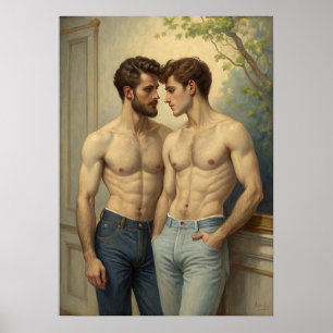 An Intimate Dialogue in Oil and Light Poster