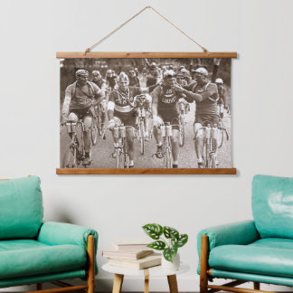 AN INTIMATE PORTRAIT OF THE TOUR DE FRANCE 1920's  Hanging Tapestry