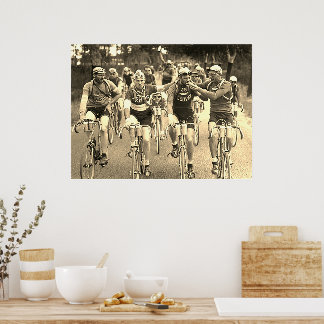 AN INTIMATE PORTRAIT OF THE TOUR DE FRANCE 1920's Poster