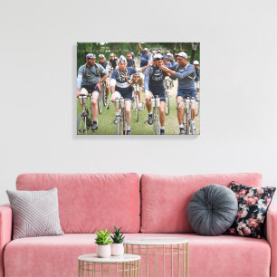 AN INTIMATE PORTRAIT TOUR DE FRANCE 1920's Redux Canvas Print