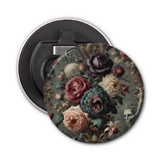 🩸 An Intimidating Bloom – Gothic Victorian Bottle Opener (Front)