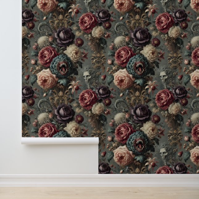 🩸 An Intimidating Bloom – Gothic Victorian Wallpaper (Application)