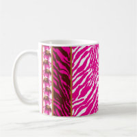 An intricate floral pattern in pink and white, art