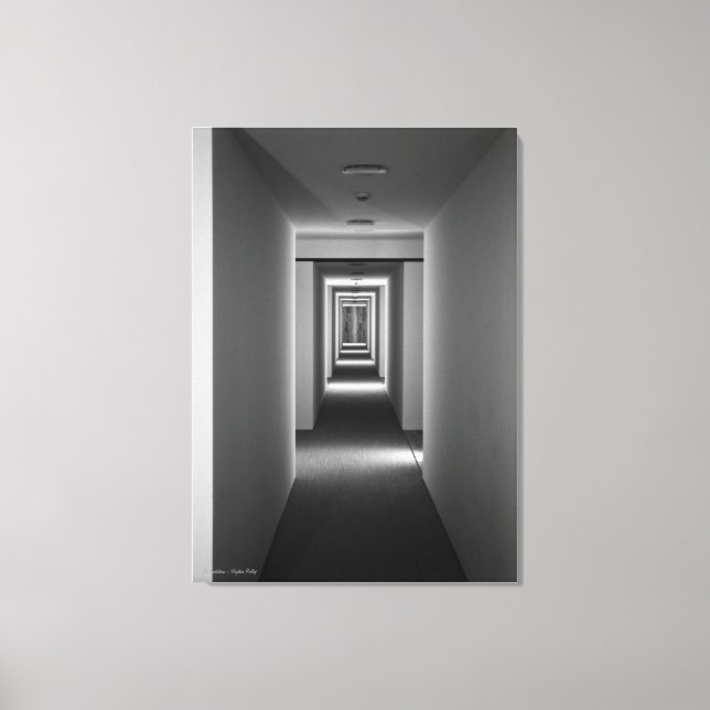 An Invitation, Fine Art Architectural Study Canvas Print (Front)