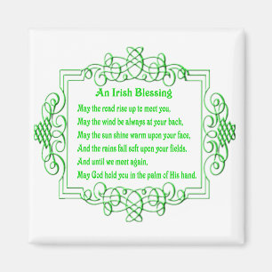 An Irish Blessing Magnet