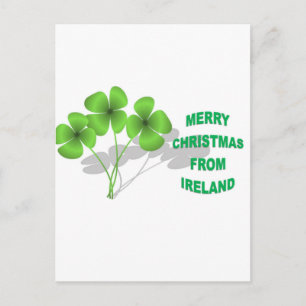An Irish Christmas Holiday Postcard