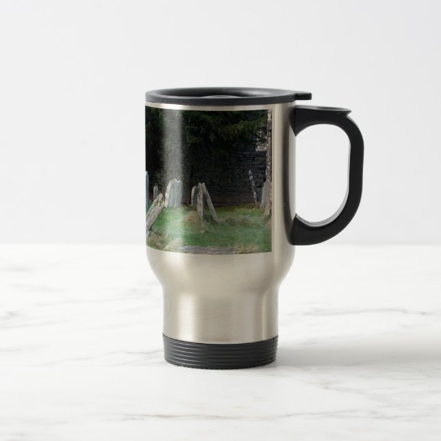 An Irish Grave Yard Travel Mug (Right)