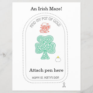 An Irish maze! Flyer
