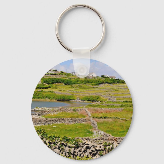 An Irish Stone Wall Key Ring (Front)