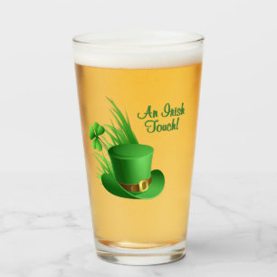An Irish Touch Leprechaun Clove Hat in Grass Glass