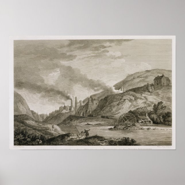 An Iron Work for Casting of Cannon & Boreing Poster (Front)