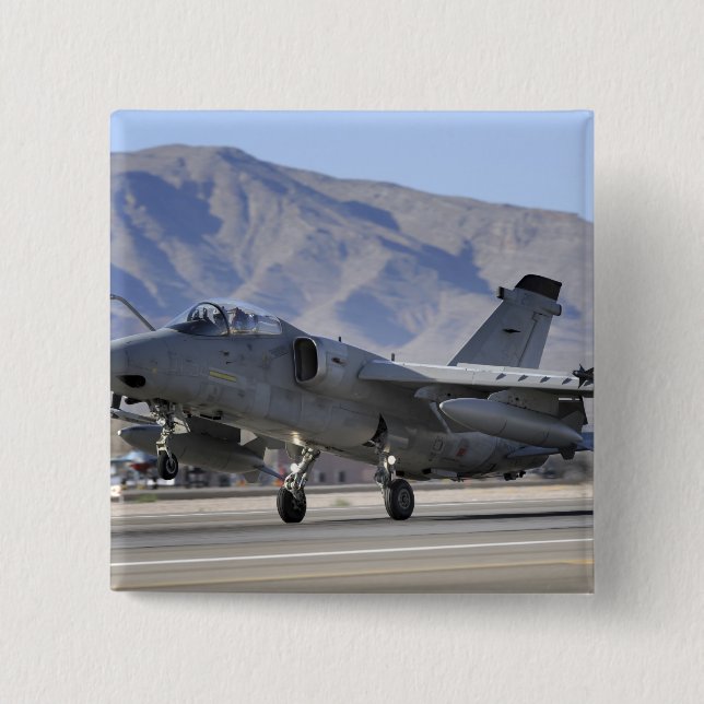 An Italian Air Force AMX fighter 15 Cm Square Badge (Front)