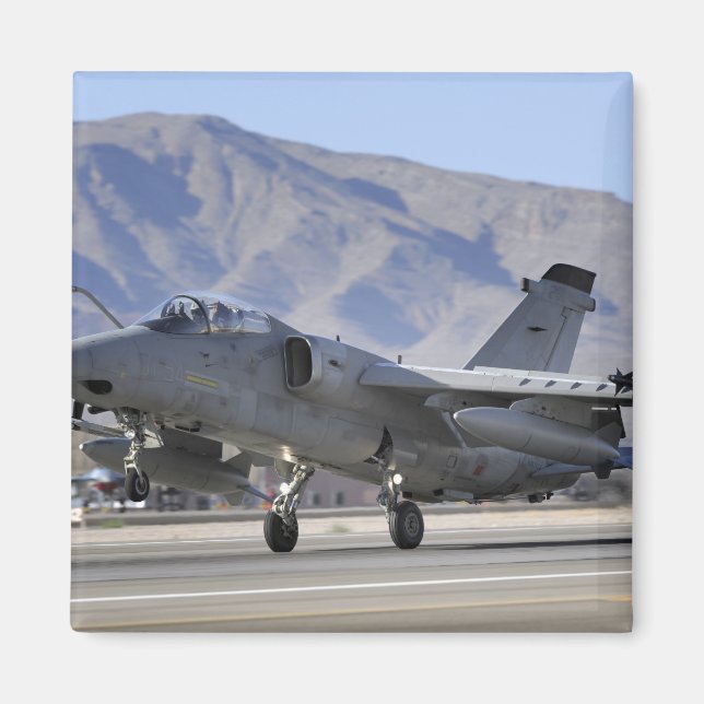 An Italian Air Force AMX fighter Magnet (Front)