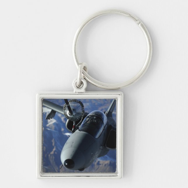An Italian AMX is refueled by a KC-10A Extender Key Ring (Front)