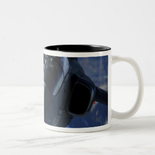 An Italian AMX is refueled by a KC-10A Extender Two-Tone Coffee Mug