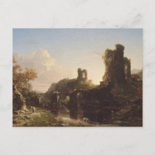 An Italian Autumn by Thomas Cole Postcard