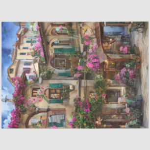 An Italian Street Scene Ephemera Design Series 13 Tissue Paper