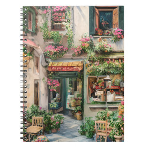 An Italian Street Scene Ephemera Design Series 24 Notebook