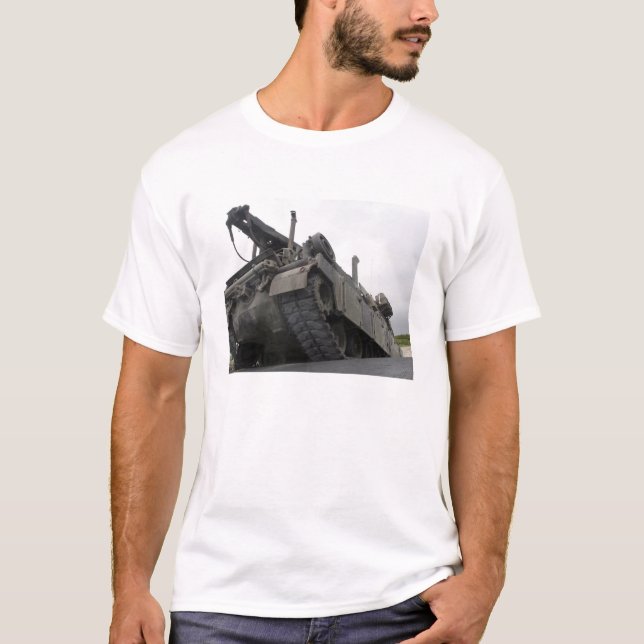 An M88A2 Hercules Recovery Vehicle T-Shirt (Front)