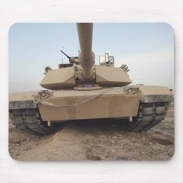 An M-1A1 Main Battle Tank Mouse Pad (Front)