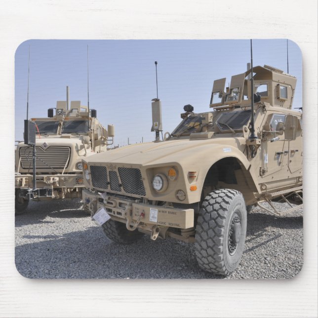An M-ATV Mine Resistant Ambush Protected vehicl 2 Mouse Pad (Front)