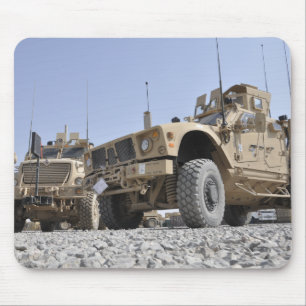 An M-ATV Mine Resistant Ambush Protected vehicl Mouse Pad