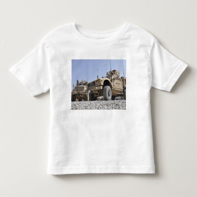 An M-ATV Mine Resistant Ambush Protected vehicl Toddler T-Shirt (Front)