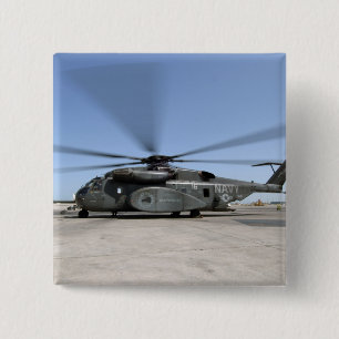 An MH-53E Sea Dragon helicopter 15 Cm Square Badge