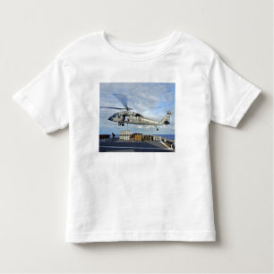 An MH-60S Seahawk prepares to deliver ammunitio Toddler T-Shirt