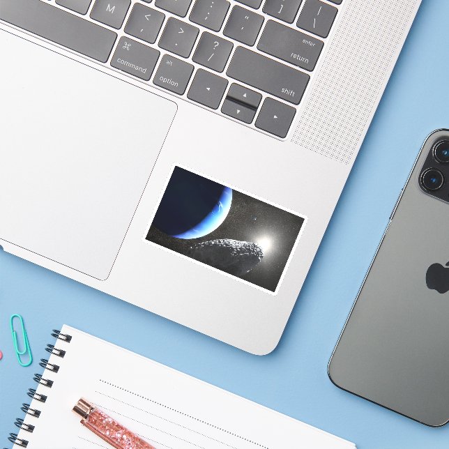 An Neptune's Tiny Moon Hippocamp. (Laptop w/ iPhone)