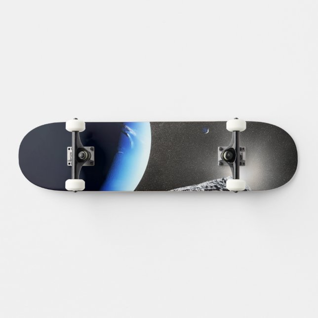 An Neptune's Tiny Moon Hippocamp. Skateboard (Horz)