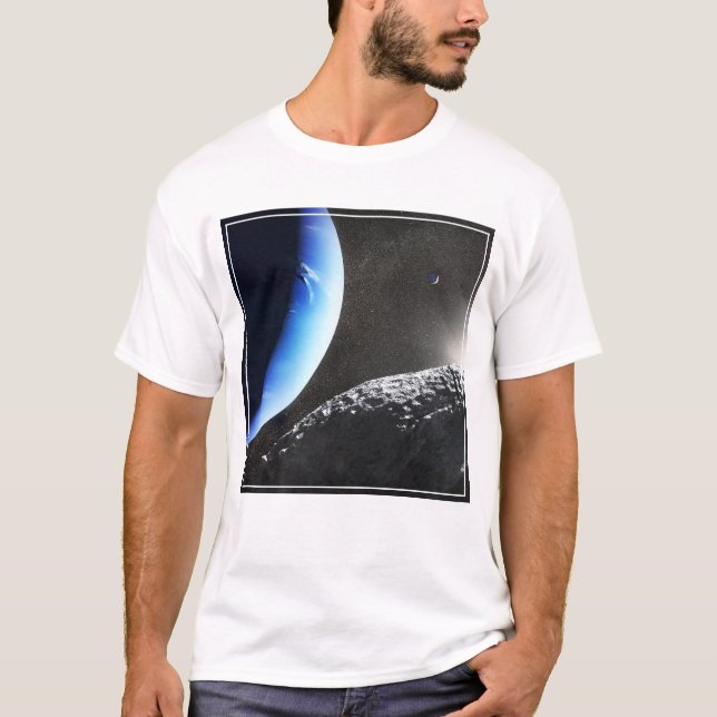 An Neptune's Tiny Moon Hippocamp. T-Shirt (Front)