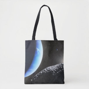 An Neptune's Tiny Moon Hippocamp. Tote Bag