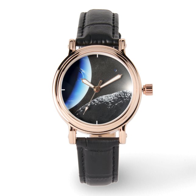 An Neptune's Tiny Moon Hippocamp. Watch (Front)