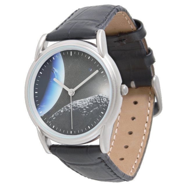 An Neptune's Tiny Moon Hippocamp. Watch (Angled)
