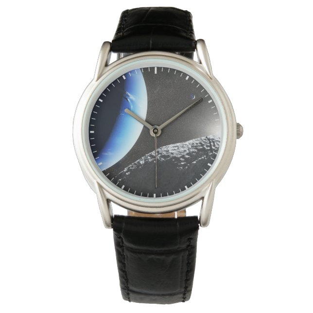 An Neptune's Tiny Moon Hippocamp. Watch (Front)