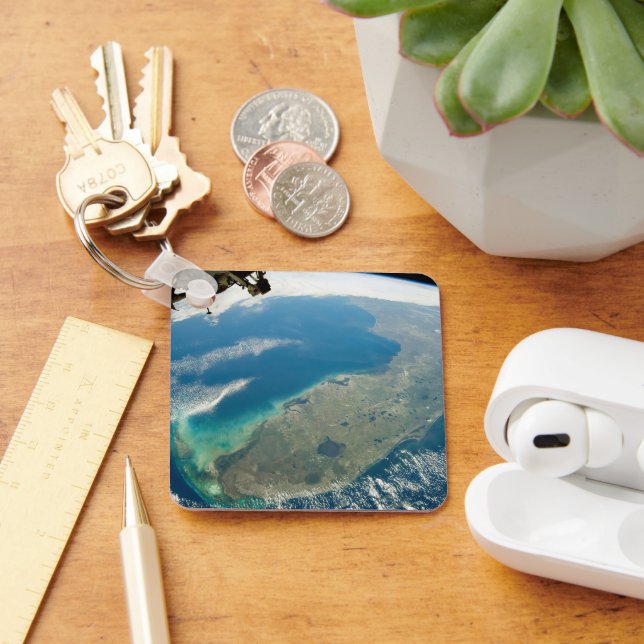 An Oblique Florida, On The Southeastern Coast Key Ring (Desk)
