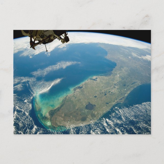 An Oblique Florida, On The Southeastern Coast Postcard (Front)