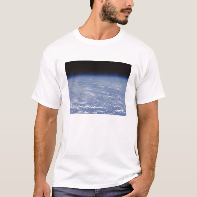 An oblique horizon view of the Earth's atmosphe T-Shirt (Front)