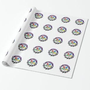 An OES Christmas Wrapping Paper