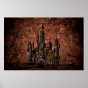 An Old Castle  Poster