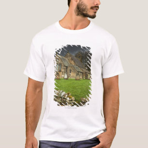 An Old Church Under A Dark Sky T-Shirt