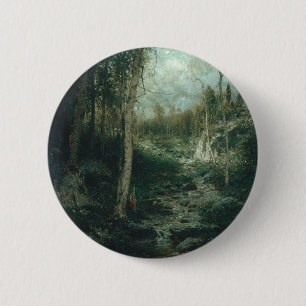 An Old Clearing Painting (1881) - Button